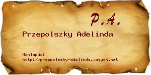 Przepolszky Adelinda névjegykártya